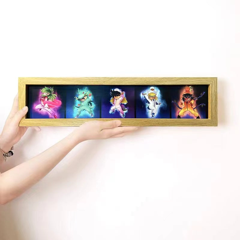 Cute version Saint Seiya character poster frame
