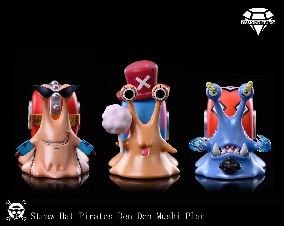 In Stock】Snail Studio One-Piece Kaido Den Den Mushi Resin Statue