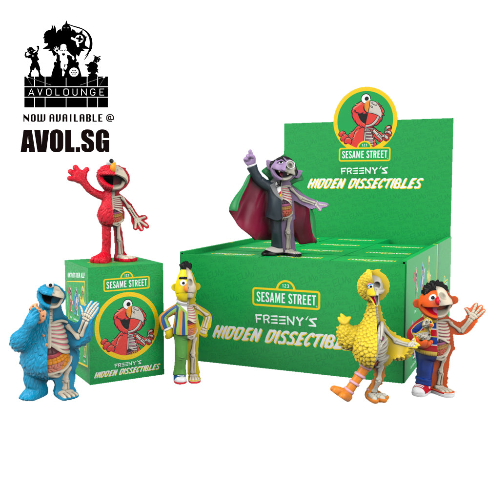 Mighty Jaxx Studio - Freeny's Hidden Dissectible: Sesame Street (Blindbox)
