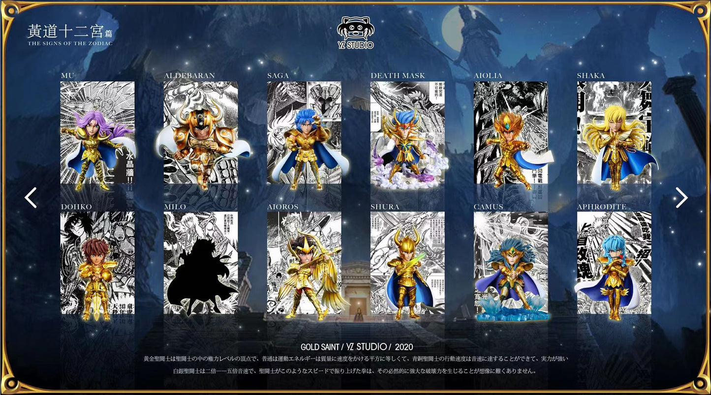 YZ Studio - Gold Saint Virgo Shaka