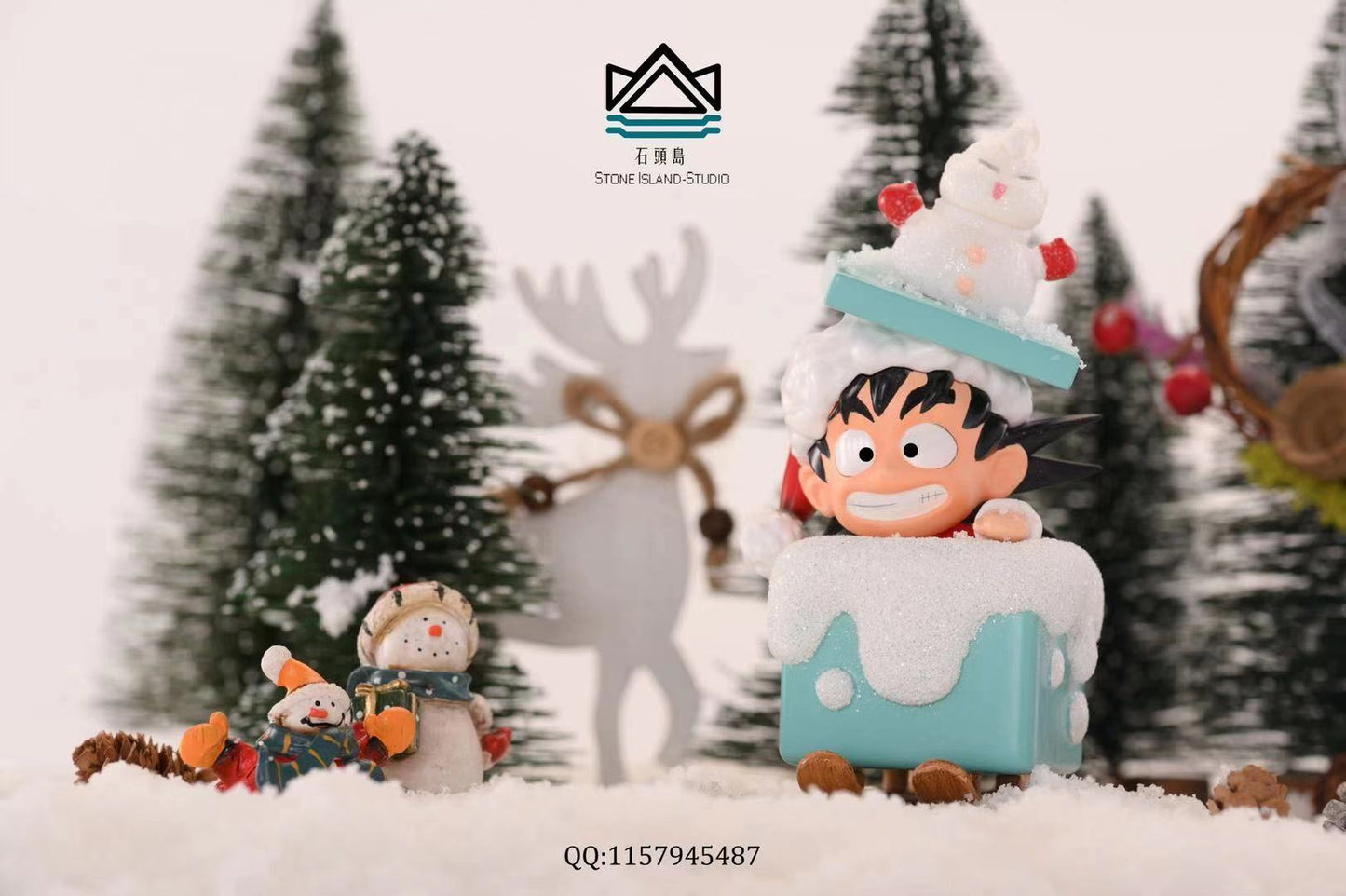 Stone Island Studio - Xmas Son goku (2 variants)