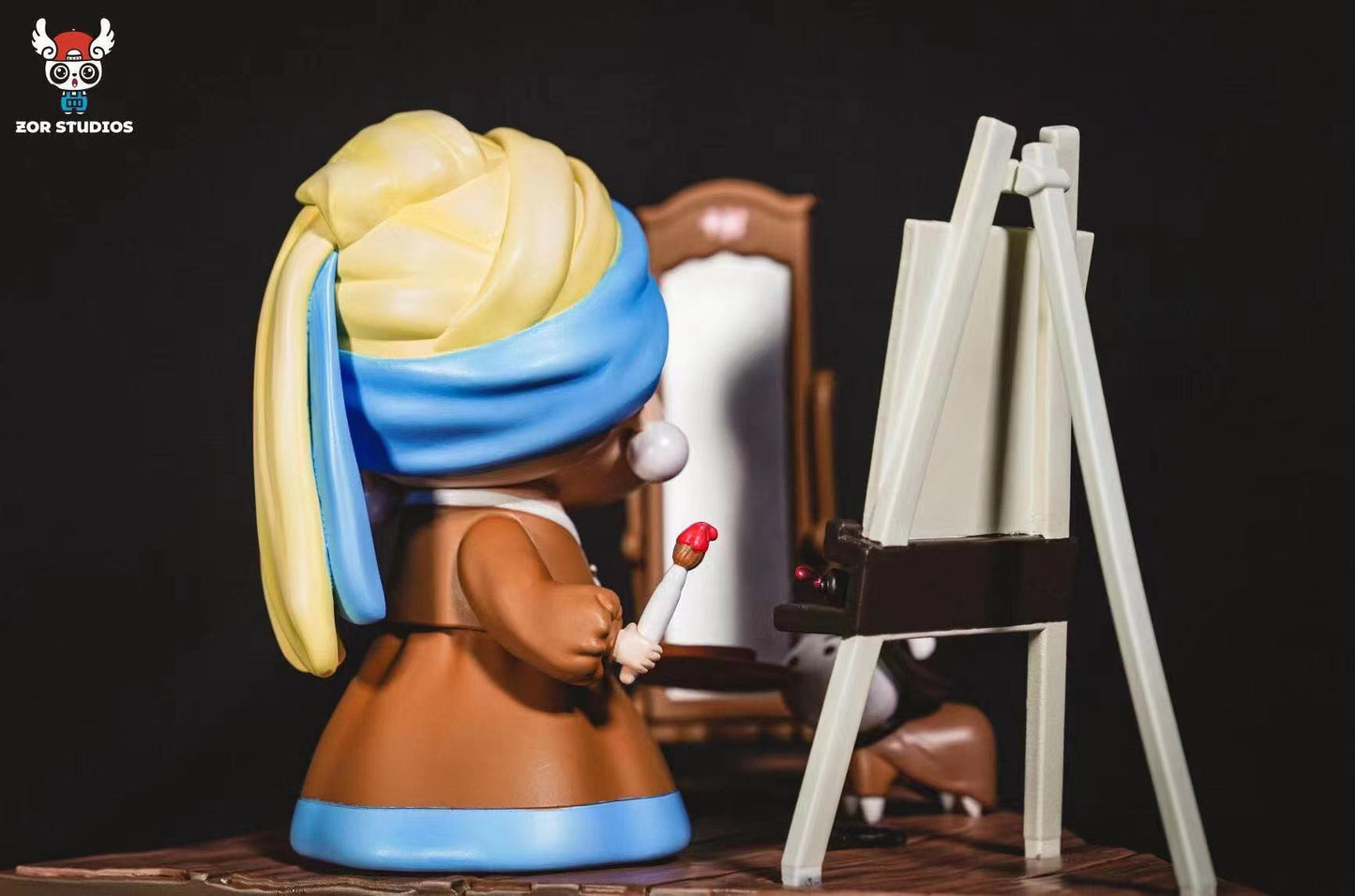 Zor Studios - Crayon Shin Chan Cosplay Girl with a Pearl Earring