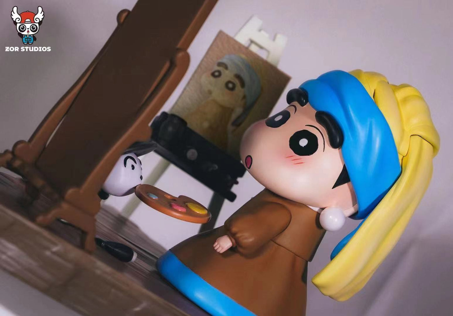 Zor Studios - Crayon Shin Chan Cosplay Girl with a Pearl Earring