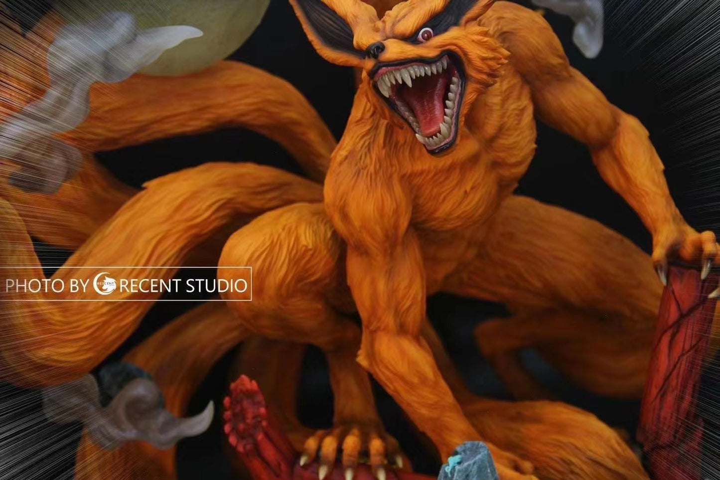 Crescent Studio - Nine Tails Chakra Mode Naruto and Kurama
