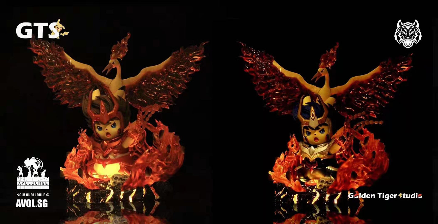 Golden Tiger Studio - Pikachu cosplay Phoenix Ikki (Blue/ Brown hair)