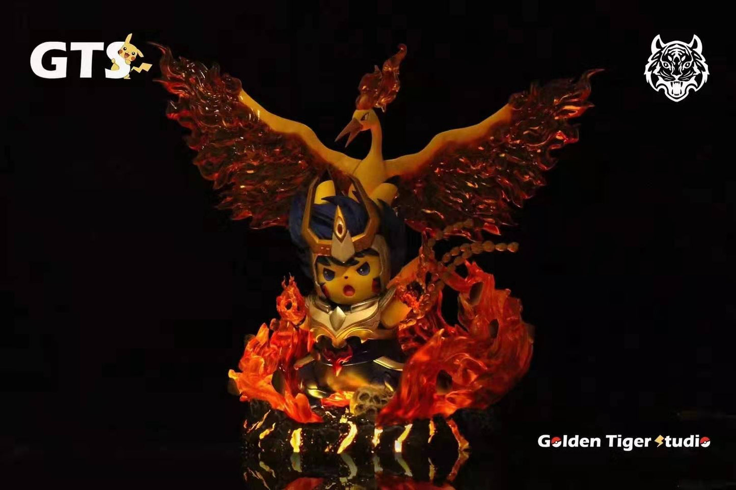 Golden Tiger Studio - Pikachu cosplay Phoenix Ikki (Blue/ Brown hair)
