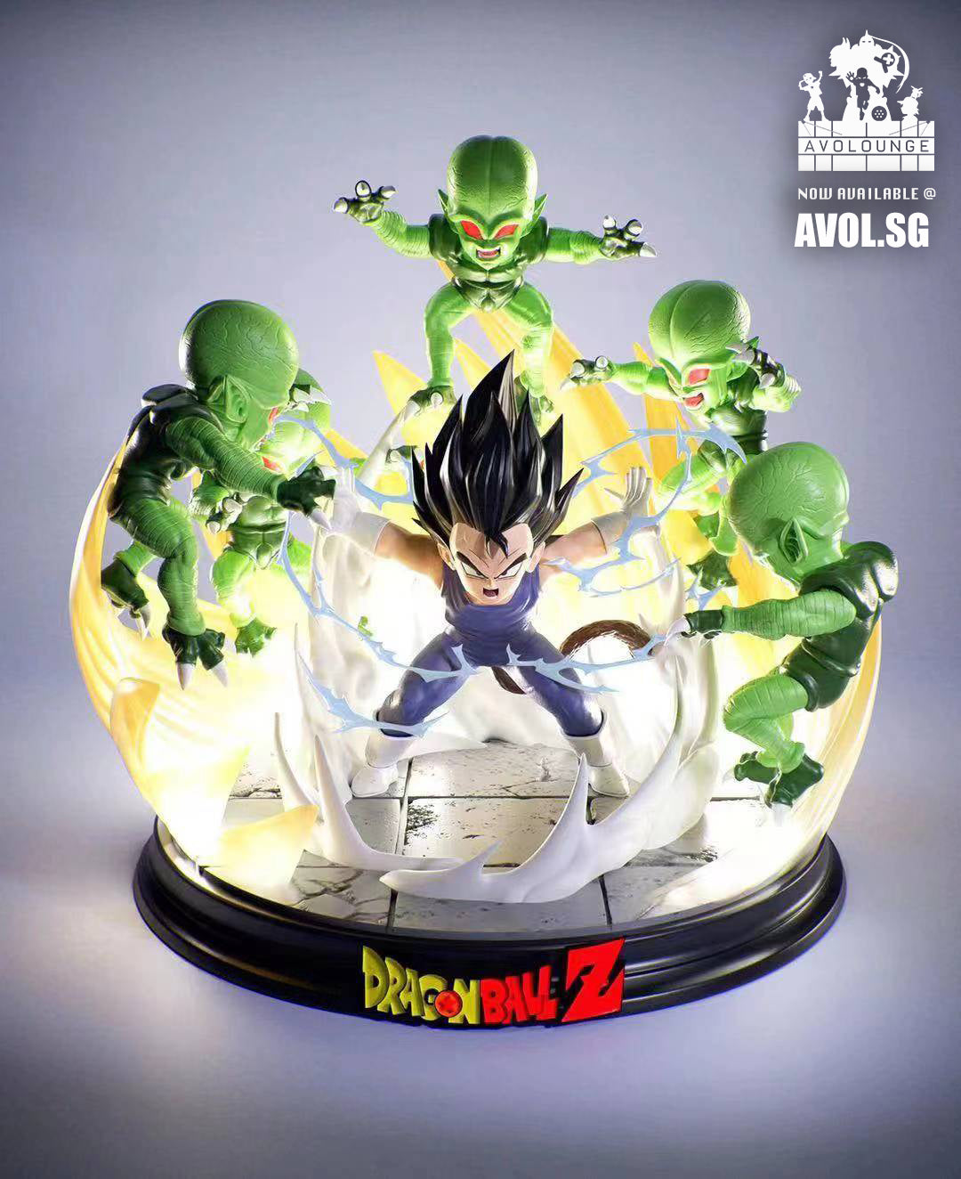 KRC - Young Vegeta vs Saibaiman