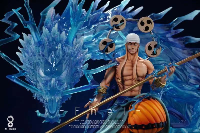 One Piece Enel Resin Model Painted Statue Led Light In Stock G5 Studio  Anime 
