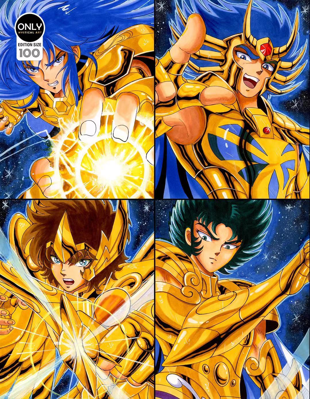 Only Mystical Art - Saint Seiya Poster Frame