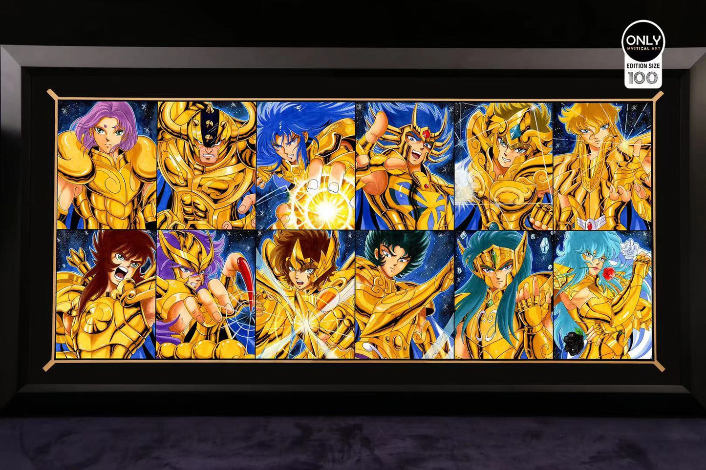Only Mystical Art - Saint Seiya Poster Frame
