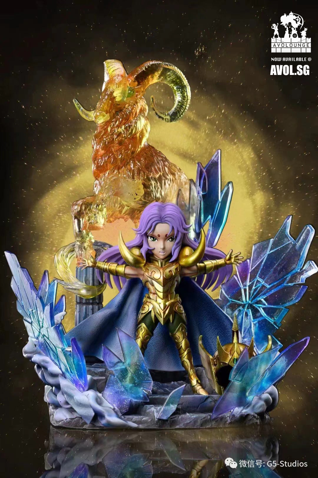 G5 Studio - Aries Mu / Gemini Saga / Virgo Shaka