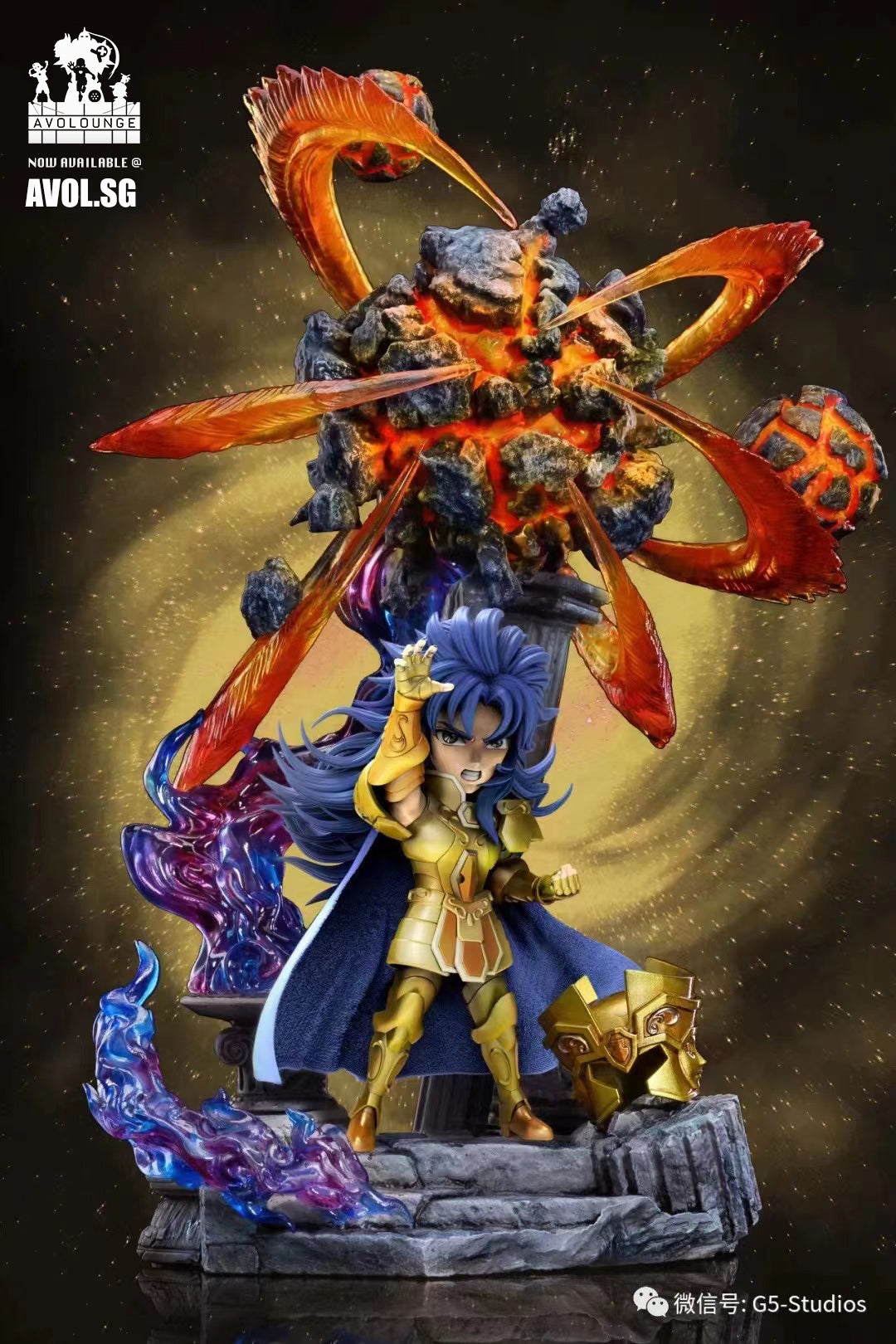G5 Studio - Aries Mu / Gemini Saga / Virgo Shaka