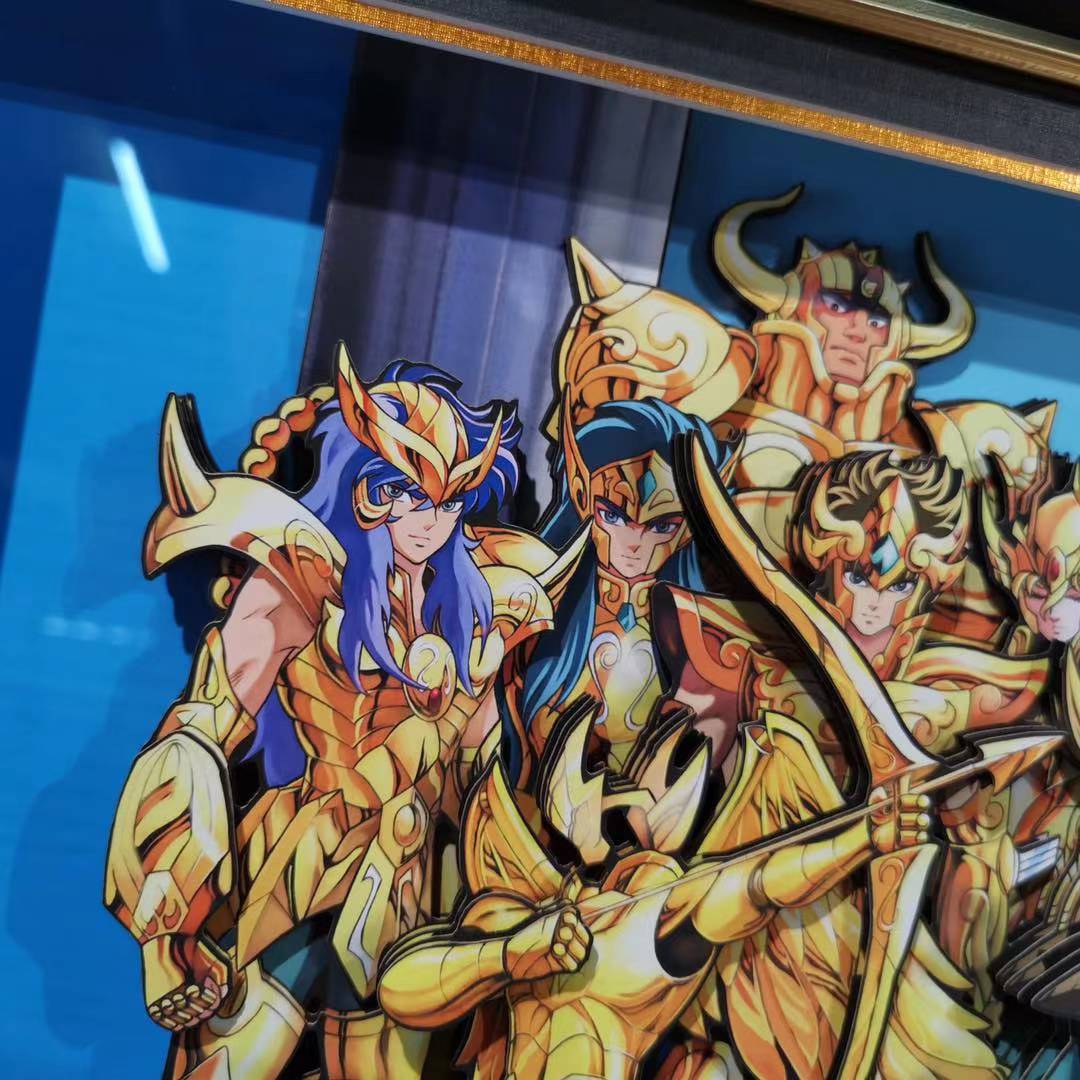 Art Frame - Saint Seiya frame art - 8 layers