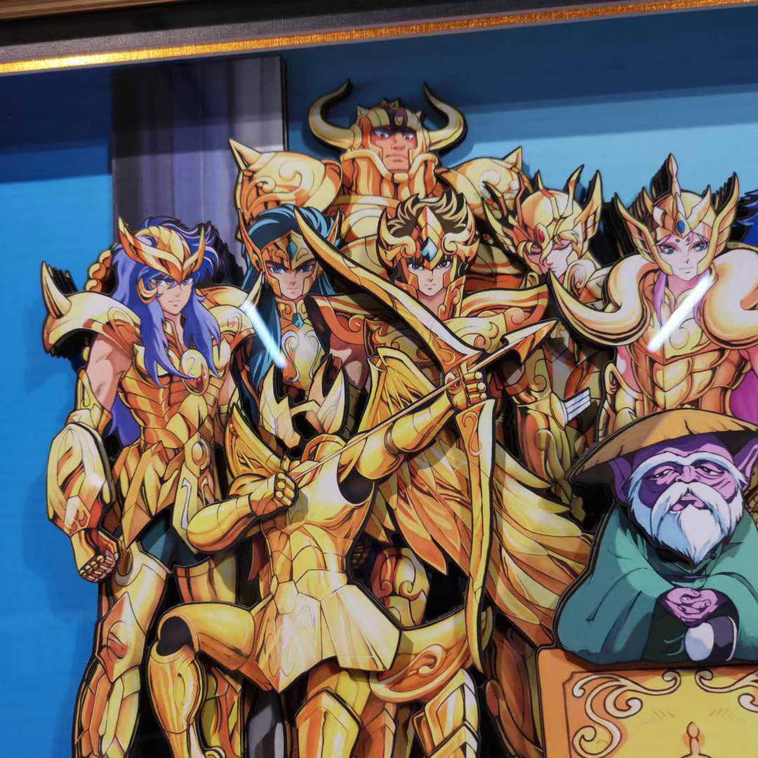 Art Frame - Saint Seiya frame art - 8 layers