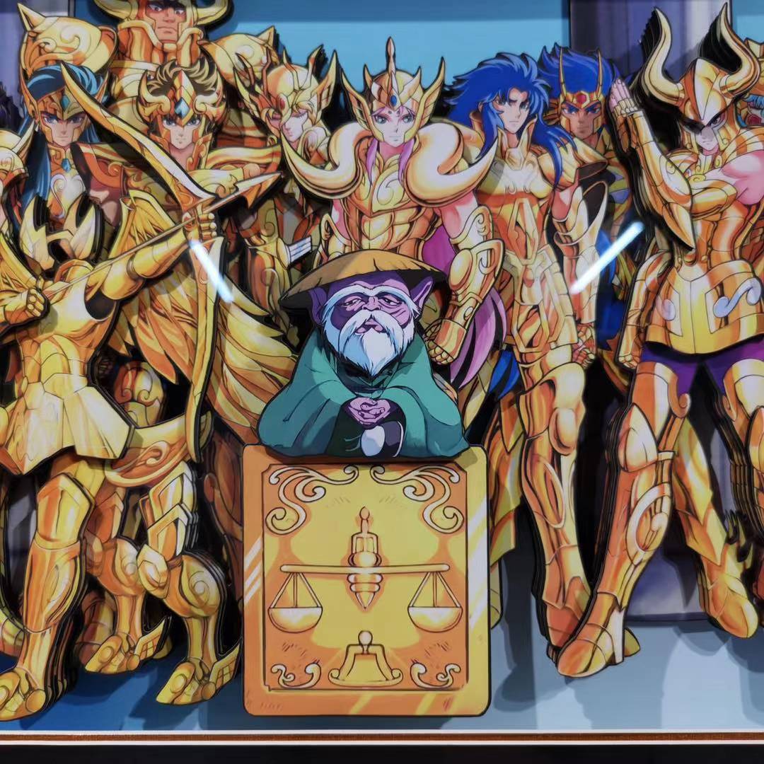 Art Frame - Saint Seiya frame art - 8 layers