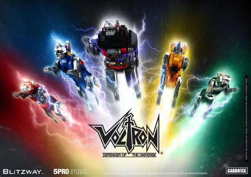 Blitzway x 5PRO Studio - Voltron : Legendary Defender