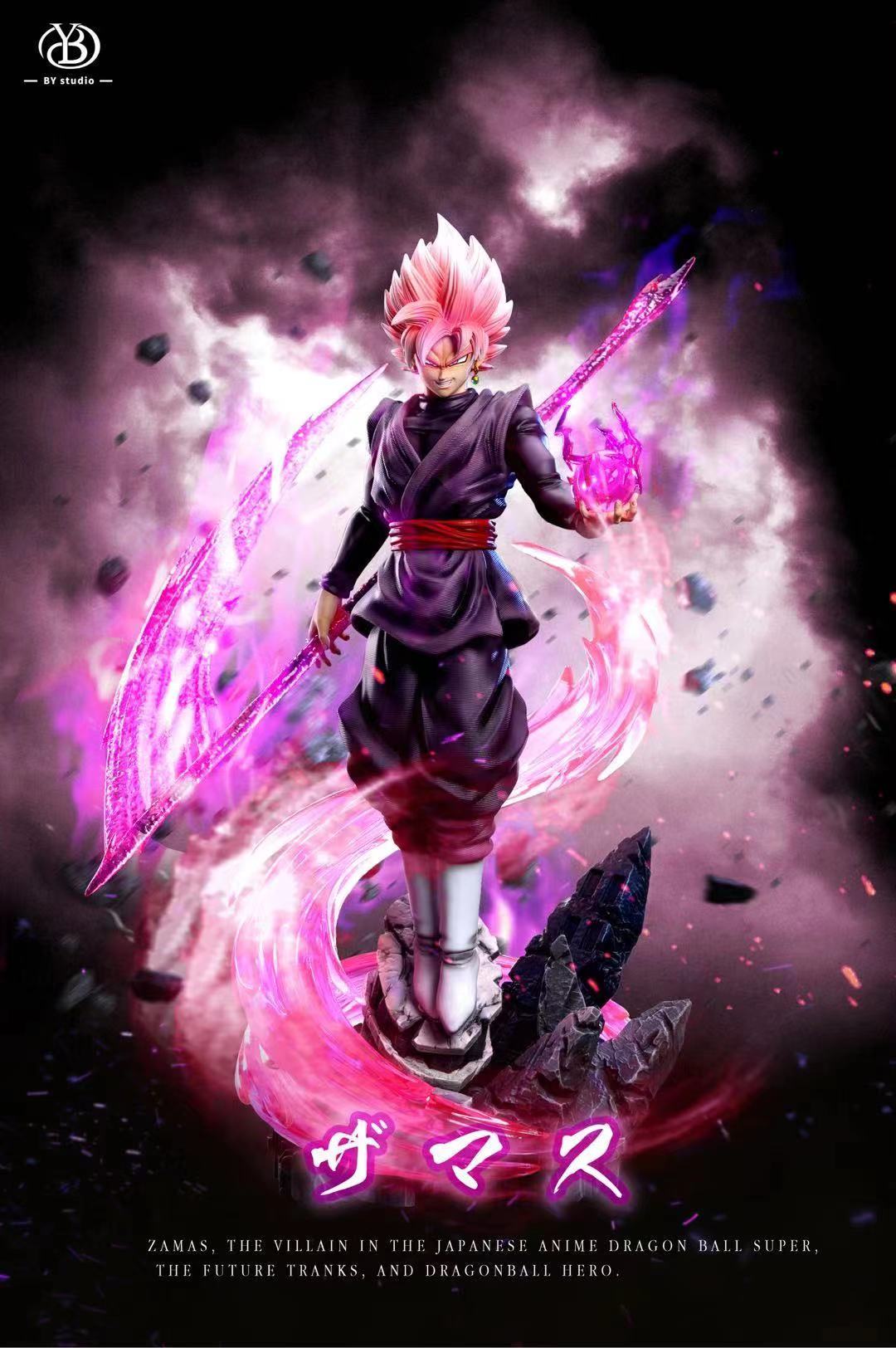 By Studio - Super Saiyan Rose Goku Black - Solid/ Transparent