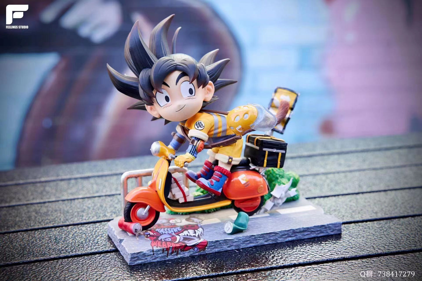 FL studio - Son Goku/ Vegeta on Bike
