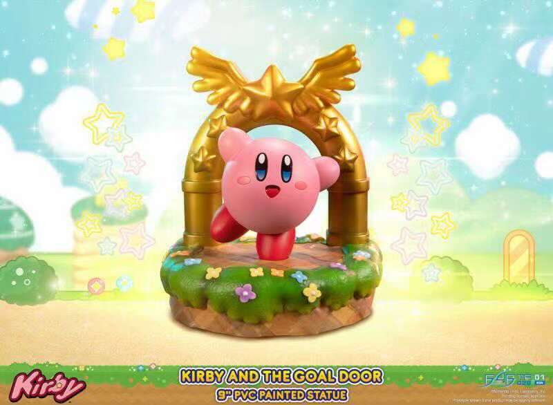 First 4 figures - Kirby and The Goal Door