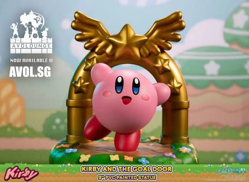 First 4 figures - Kirby and The Goal Door