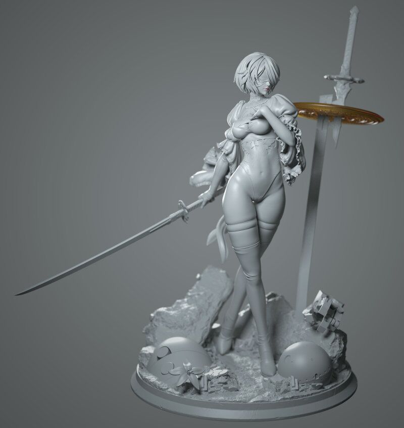 Creation Studio - Nier Automata 2B (2 Colour)