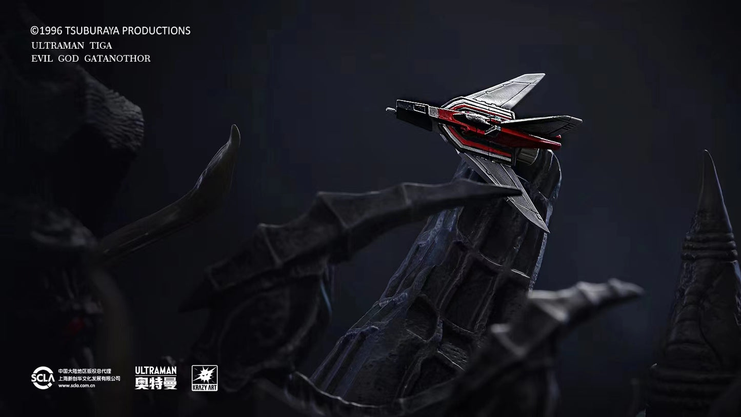 Scla x Krazy Art - Ultraman Tiga VS Evil God Gatanothor