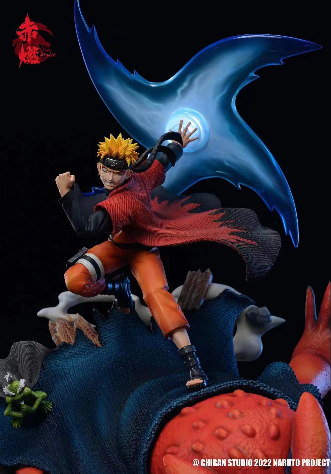 Chi Ran Studio - Uzumaki Naruto and Gamakichi