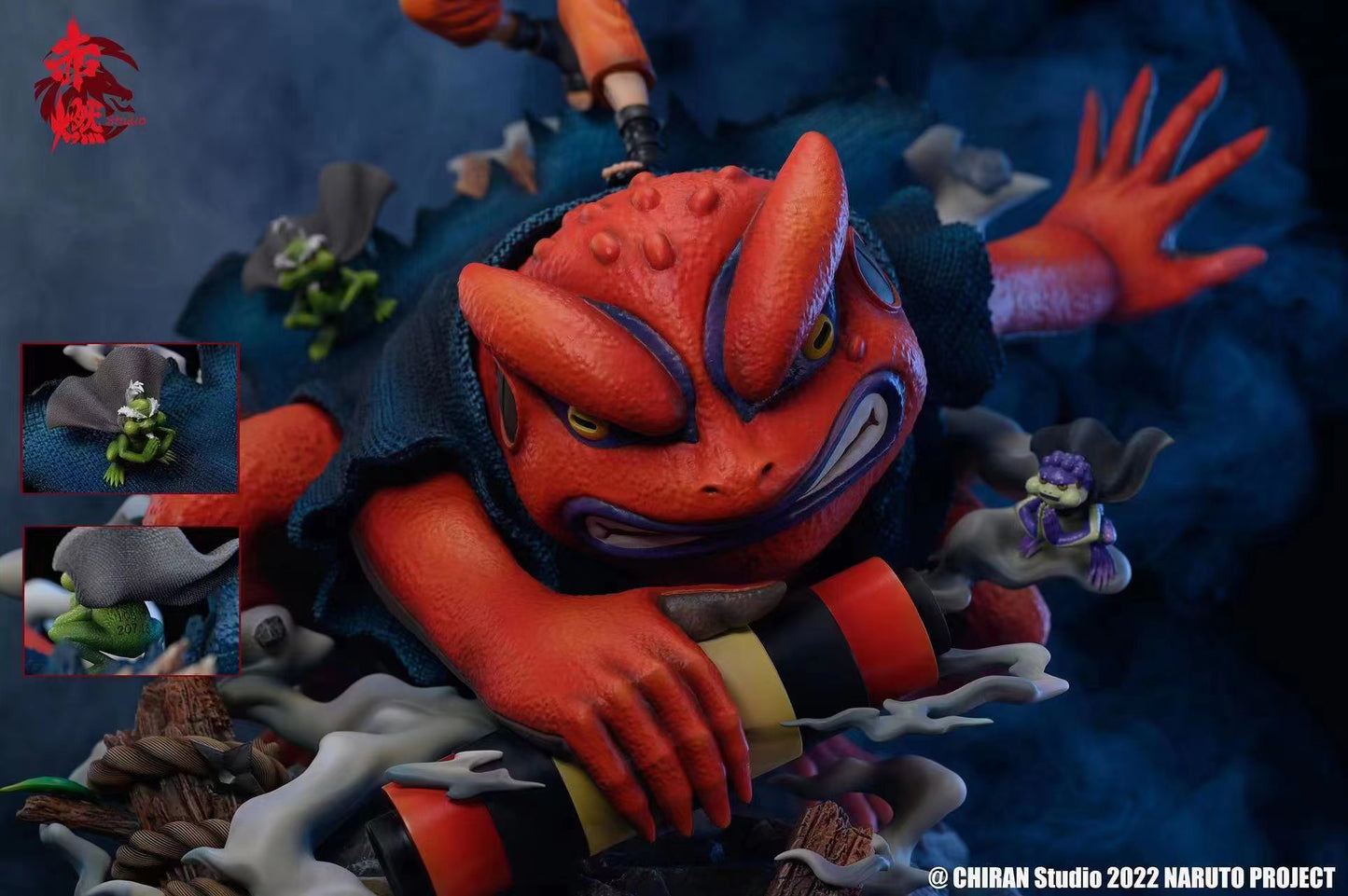 Chi Ran Studio - Uzumaki Naruto and Gamakichi