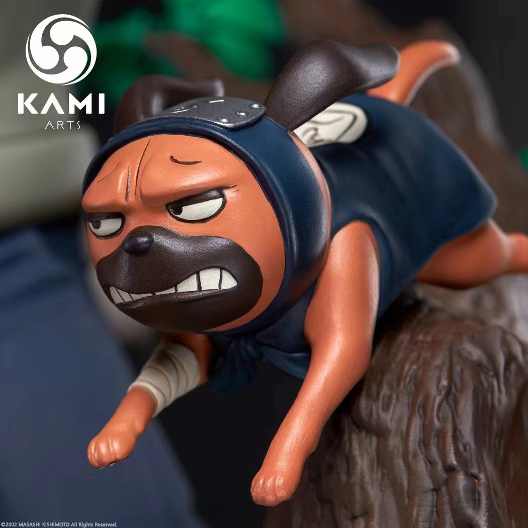 Kami Arts - Team 7 - Kakashi Hatake, Uchiha Sasuke, Uzumaki Naruto, Haruno Sakura & Pakkun