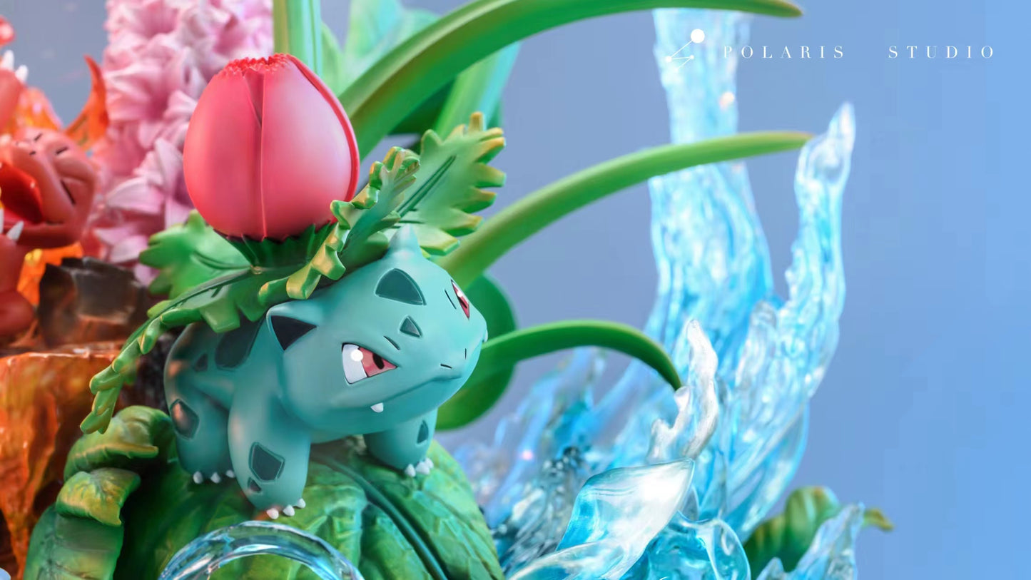 Polaris Studio - Ivysaur, Charmeleon & Wartortle