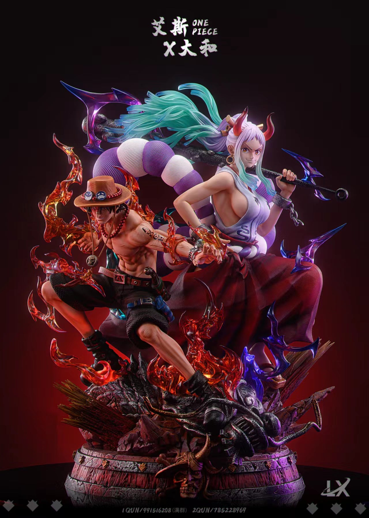 LX Studio - Yamato & Portgas D. Ace