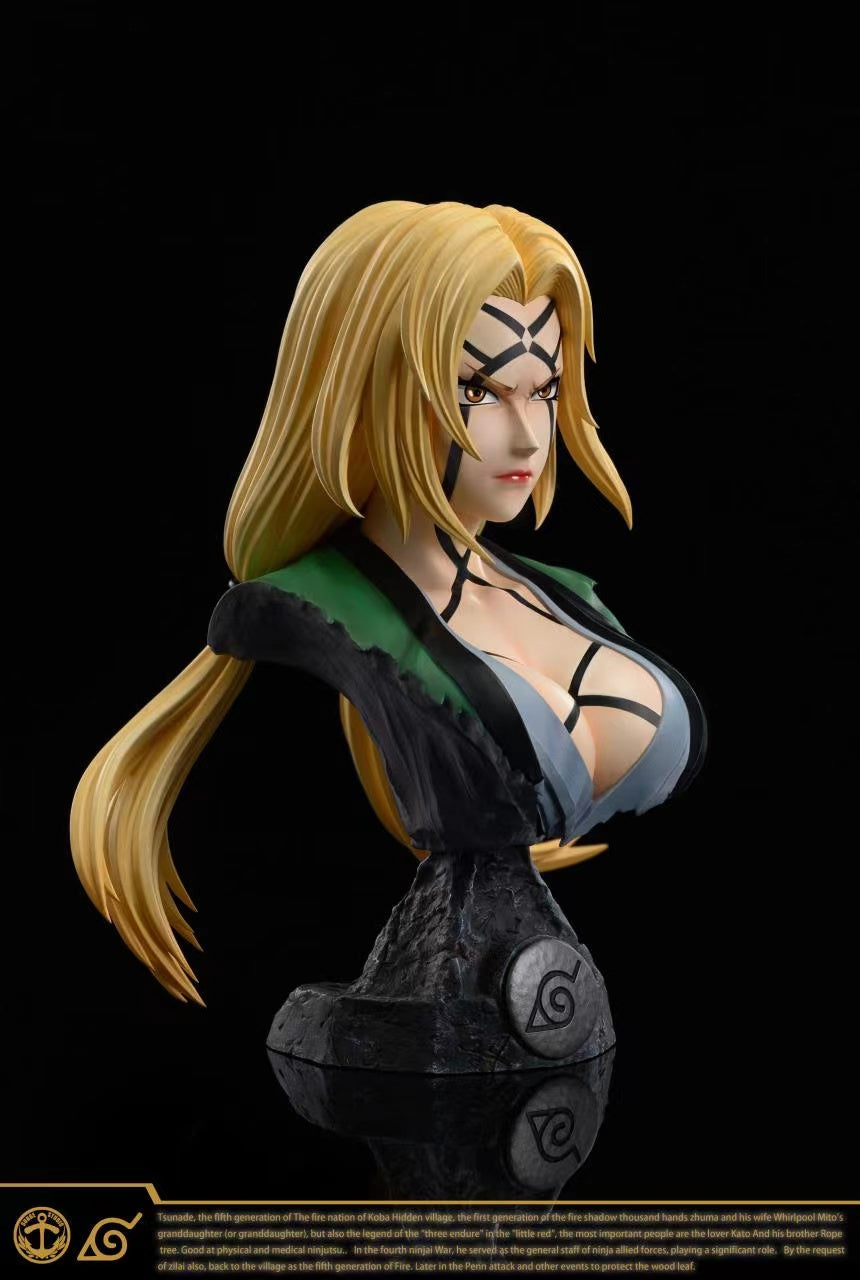 SURGE Studio - The Will of Fire Tsunade / Kakashi Hatake Bust