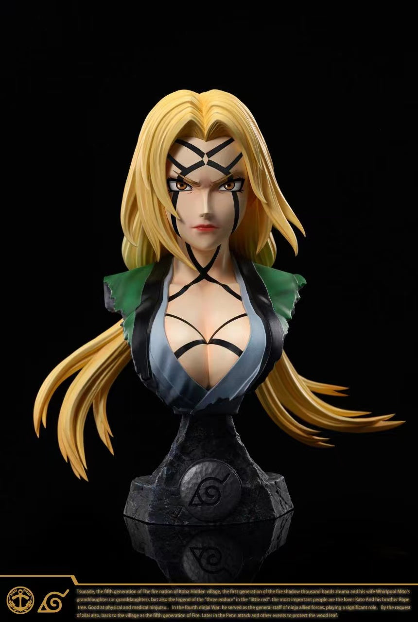 SURGE Studio - The Will of Fire Tsunade / Kakashi Hatake Bust