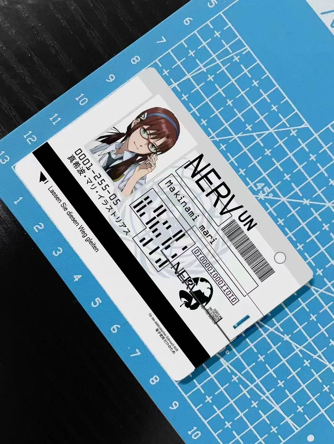 USB NERV ID Card # Series 02 - Misato Katsuragi / Kaworu Nagisa / Mari Illustrious Makinami