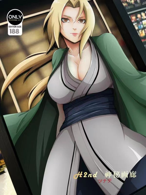 Mystical Art x H2nd - Tsunade 3D Cast Off Poster Frame