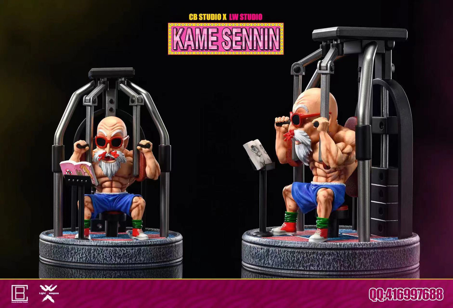 Cousin Brother Studio (CB) X Light Weapons Studio (LW) - Master Roshi / Kame Sennin
