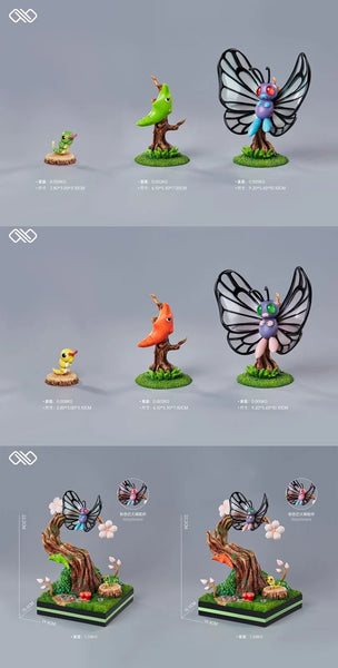 Infinite Studio - Caterpie Evolution Group [10 Variants]