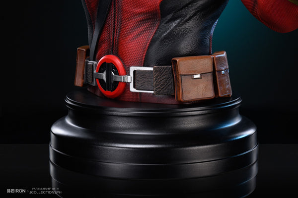 Pin Jiang Iron Studio - Deadpool Bust [MQ060][2 Variants]