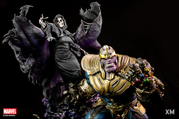 XM Studios - Thanos with Lady Death