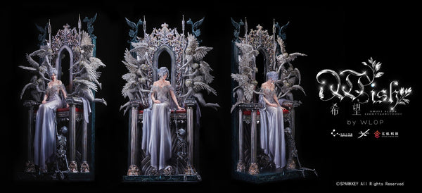 Light Year Studio X Sparkey Animation Studio X WLOP - Princess Yan Haiqin /Princess Ice / Yan/ Glace on Throne