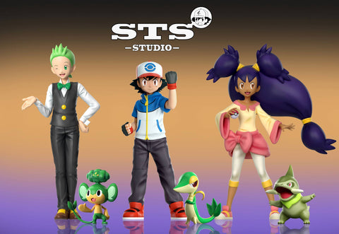 STS Studio - Main Characters of Pokemon TV Unova Team [6 Variants]