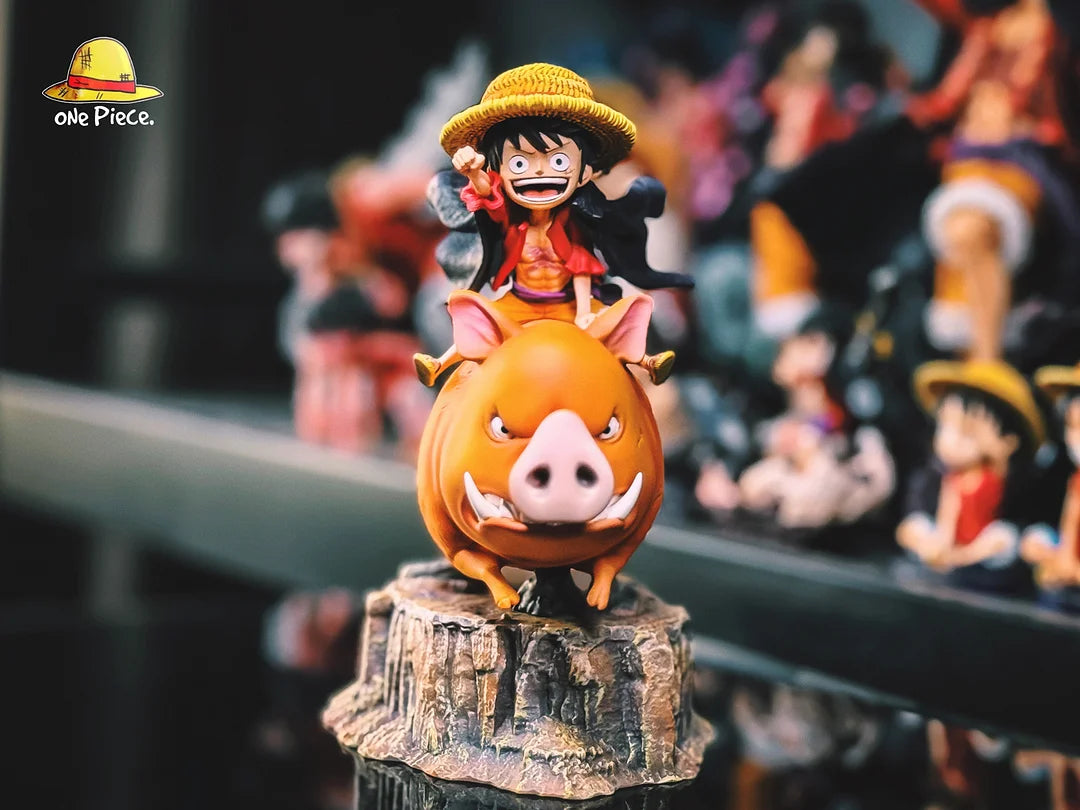 Straw Hat Studio - Pig Riding & Monkey D. Luffy [2 Variants]