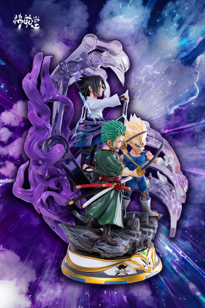 Cotton Studio/ Mian Hua Tang - Roronoa Zoro, Vegeta & Sasuke Uchiha