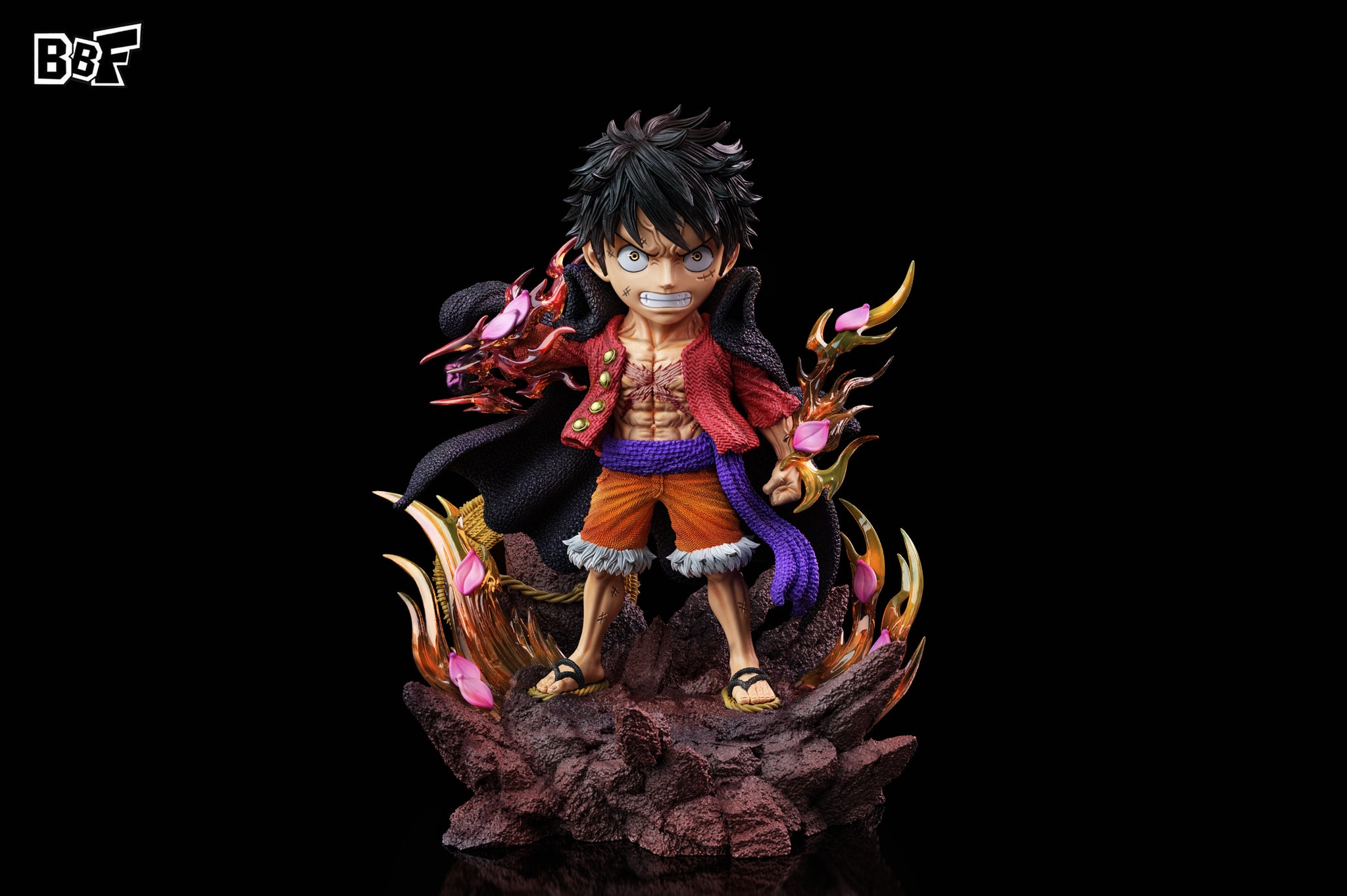 BBF Studio - Standing Gold Busoshoku Haki Monkey D. Luffy