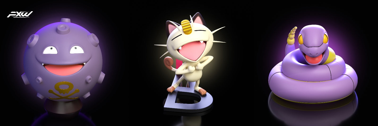 FXW Studio - Koffing / Meowth / Ekans
