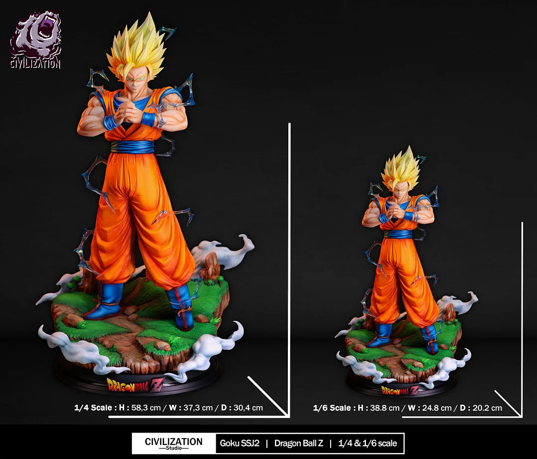 Civilization Studio - Super Saiyan 2 Son Goku [2 Variants]