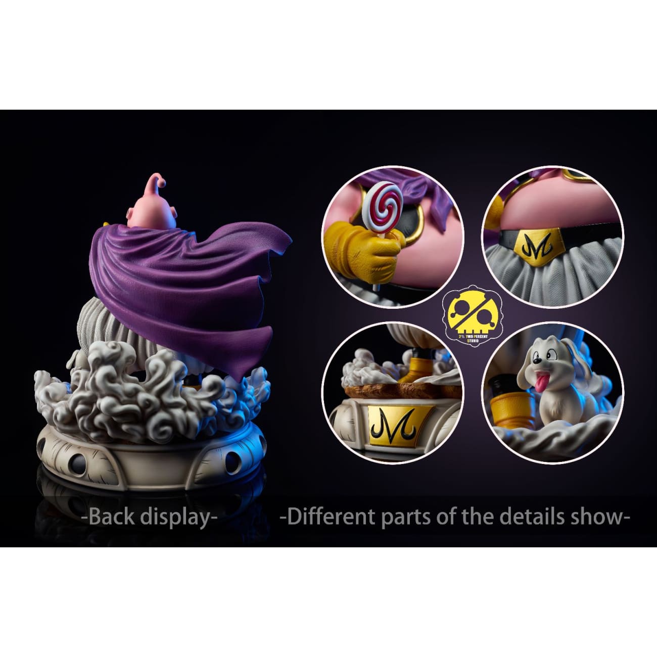 2% Studio - Fat Majin Buu Holding A Lollipop