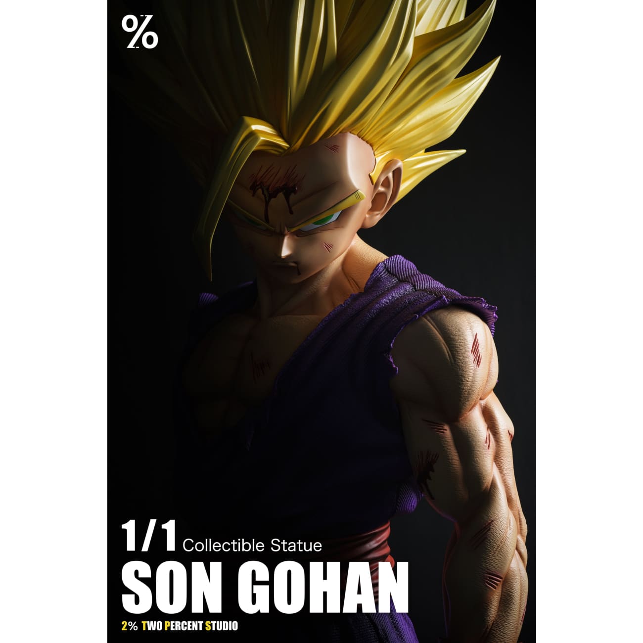 2％ Studio - Super Saiyan 2 Son Gohan