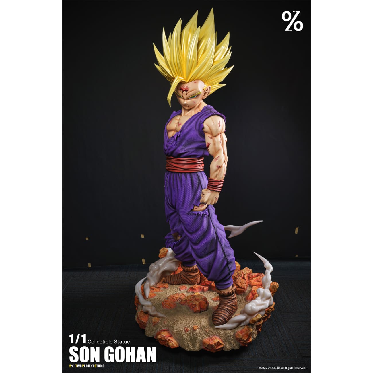 2％ Studio - Super Saiyan 2 Son Gohan