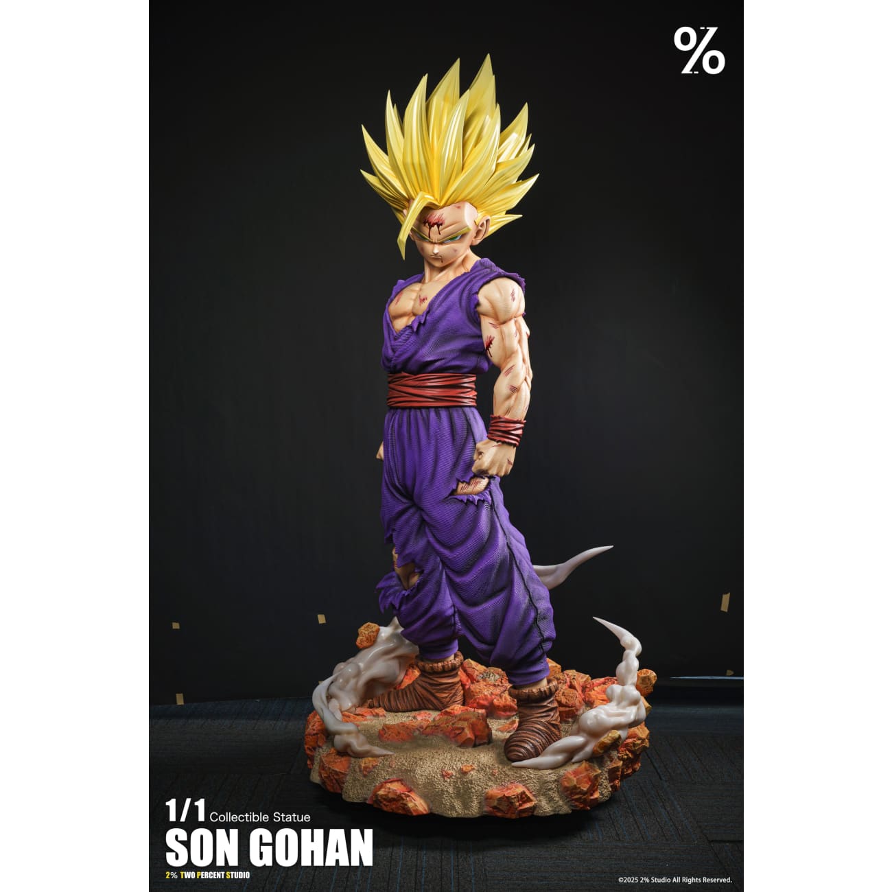 2％ Studio - Super Saiyan 2 Son Gohan